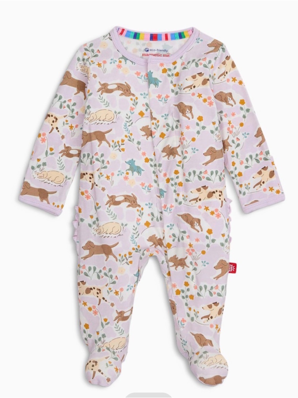 MAGNETIC ME Best Fur End Modal Magnetic Footie - 9-12M